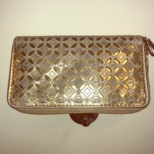 Michael Kors Authentic Gold Wallet